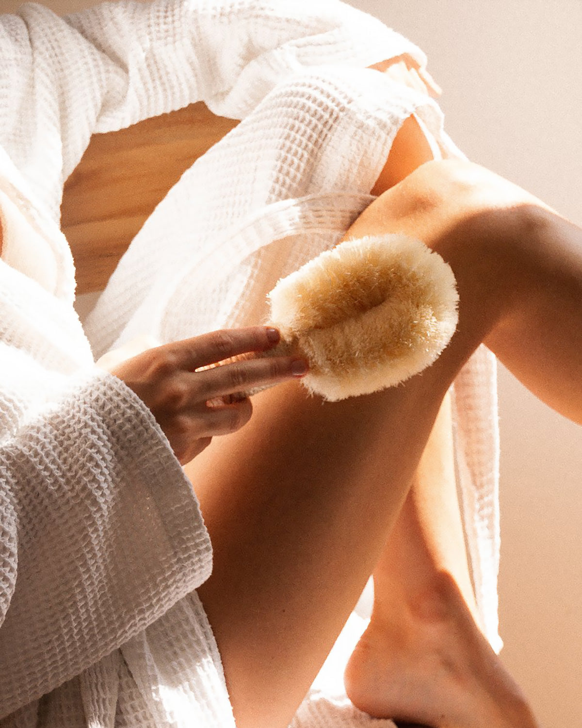 Sisal body brush